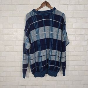 Jersild vintage plaid print sweater